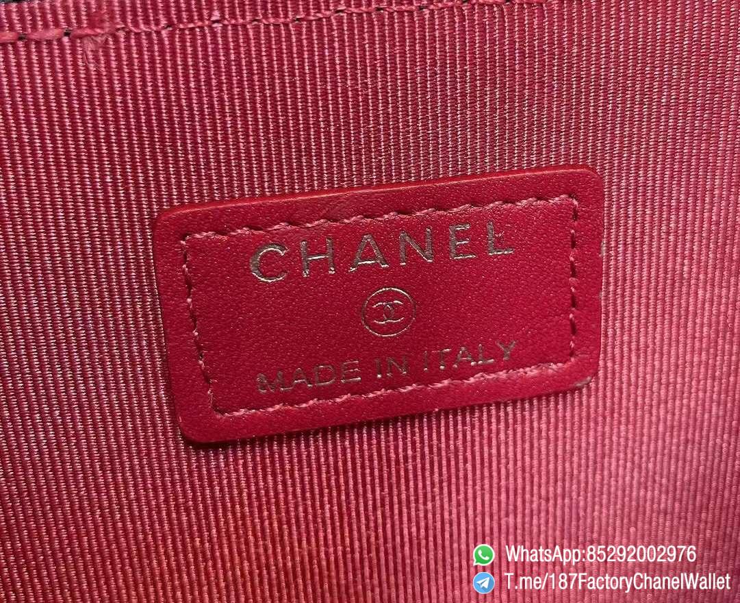 187 Factory Chanel Wallet 19 Zipped Card Holder Black Silver Tone Ruthenium Finish Metal 09 187 Factory Chanel Wallet 19 Zipped Card Holder Black Silver Tone Ruthenium Finish Metal 09