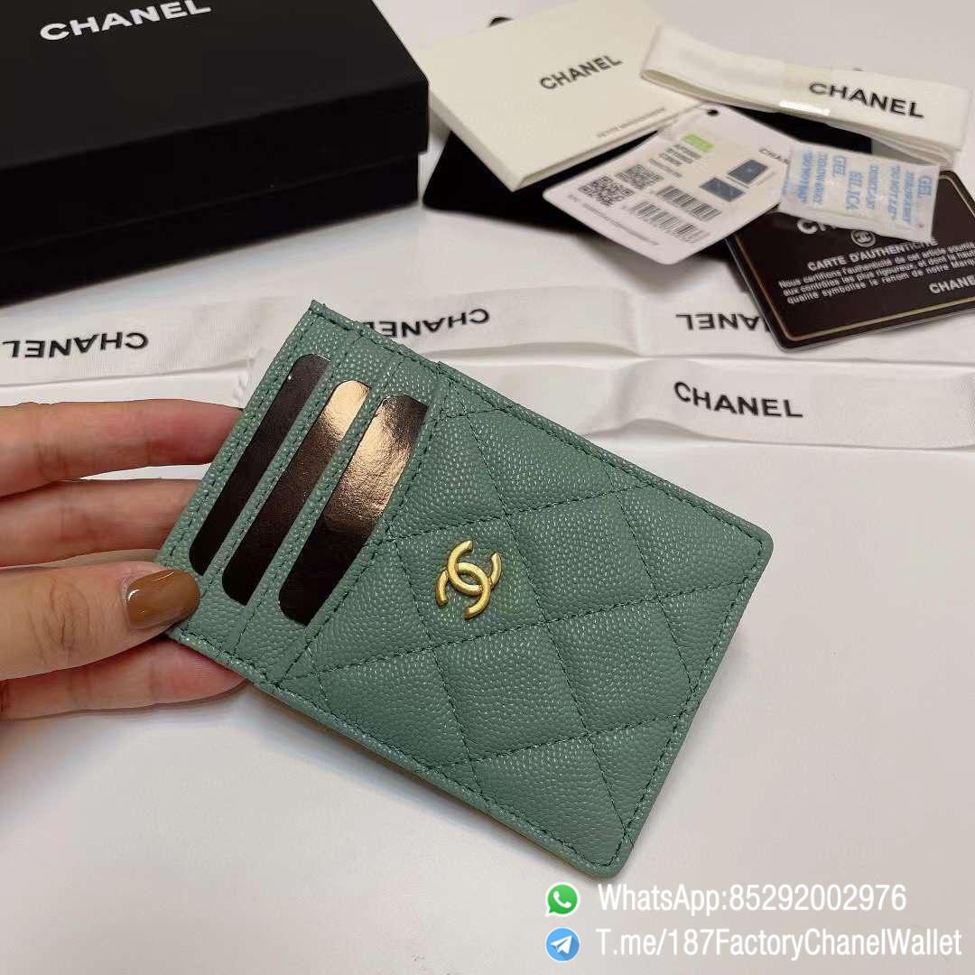 187 Factory Chanel Classic Card Holder Cavalier Seul Grained Shiny Gold Tone Metal 03 187 Factory Chanel Classic Card Holder Cavalier Seul Grained Shiny Gold Tone Metal 03