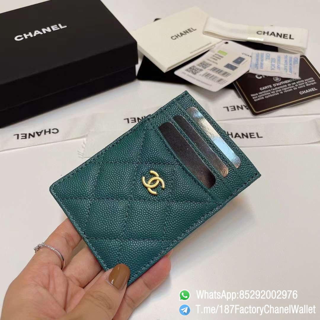 187 Factory Chanel Classic Card Holder Malachite Green Grained Shiny Gold Tone Metal 02 187 Factory Chanel Classic Card Holder Malachite Green Grained Shiny Gold Tone Metal 02