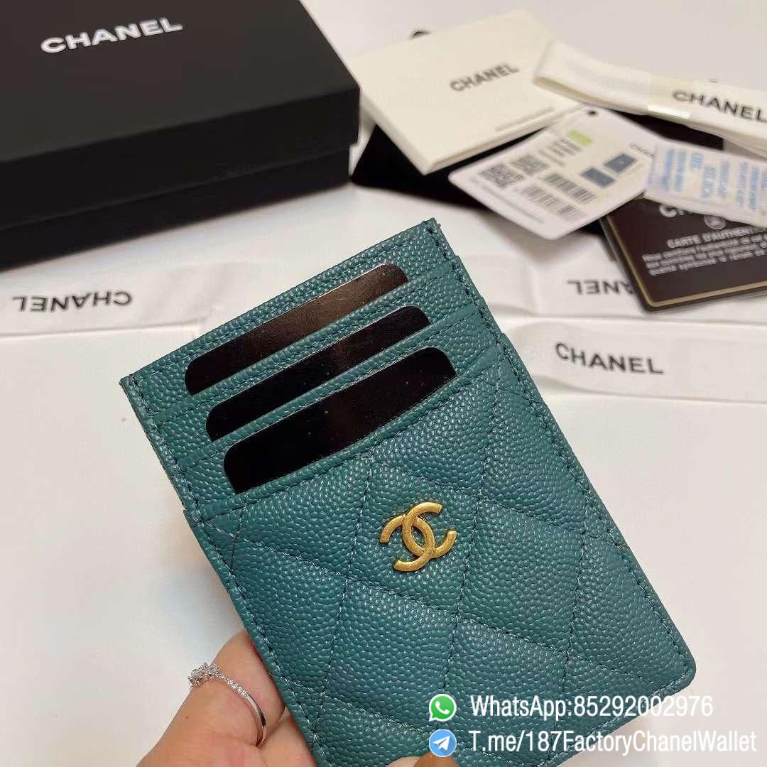 187 Factory Chanel Classic Card Holder Malachite Green Grained Shiny Gold Tone Metal 04 187 Factory Chanel Classic Card Holder Malachite Green Grained Shiny Gold Tone Metal 04