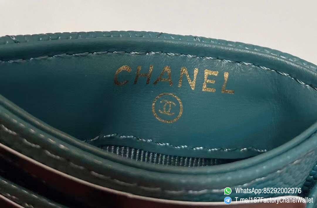 187 Factory Chanel Classic Card Holder Malachite Green Grained Shiny Gold Tone Metal 09 187 Factory Chanel Classic Card Holder Malachite Green Grained Shiny Gold Tone Metal 09