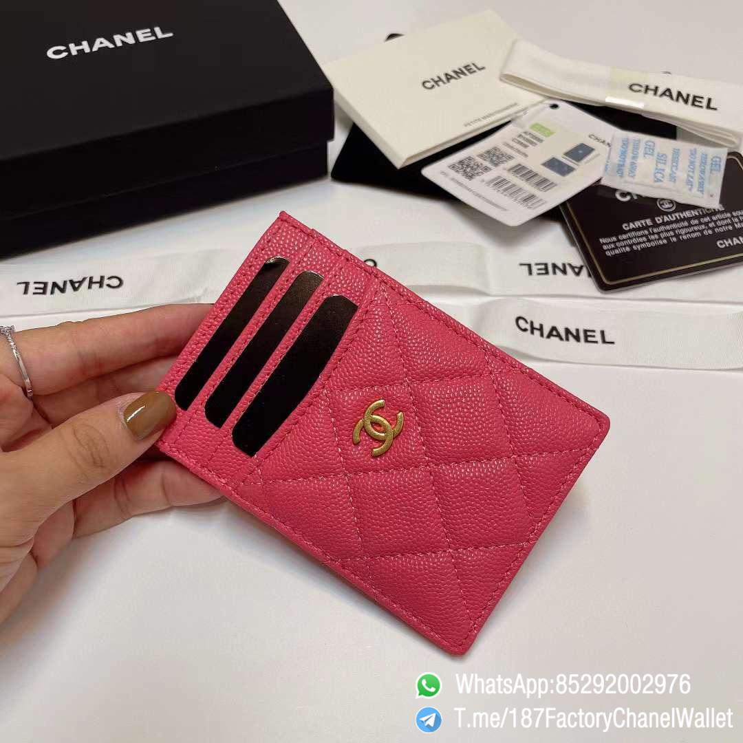 187 Factory Chanel Classic Card Holder Premiere Dame Red Grained Shiny Gold Tone Metal 03 187 Factory Chanel Classic Card Holder Premiere Dame Red Grained Shiny Gold Tone Metal 03