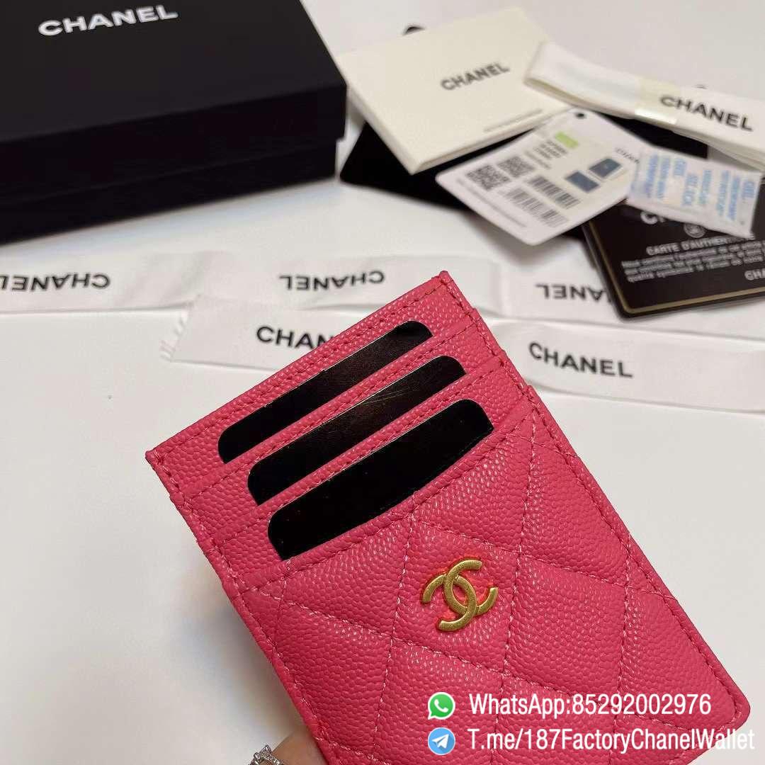 187 Factory Chanel Classic Card Holder Premiere Dame Red Grained Shiny Gold Tone Metal 04 187 Factory Chanel Classic Card Holder Premiere Dame Red Grained Shiny Gold Tone Metal 04
