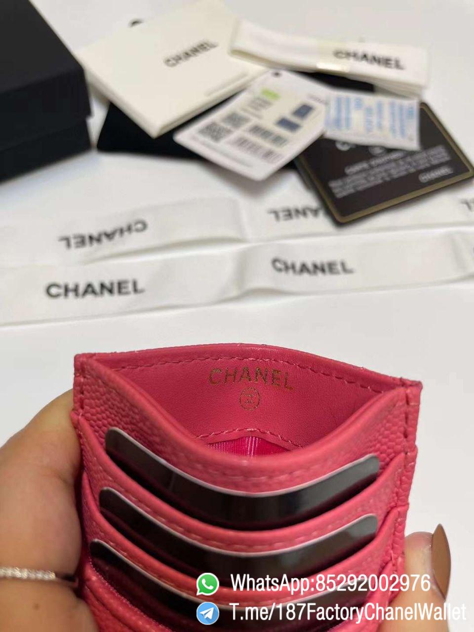 187 Factory Chanel Classic Card Holder Premiere Dame Red Grained Shiny Gold Tone Metal 08 187 Factory Chanel Classic Card Holder Premiere Dame Red Grained Shiny Gold Tone Metal 08
