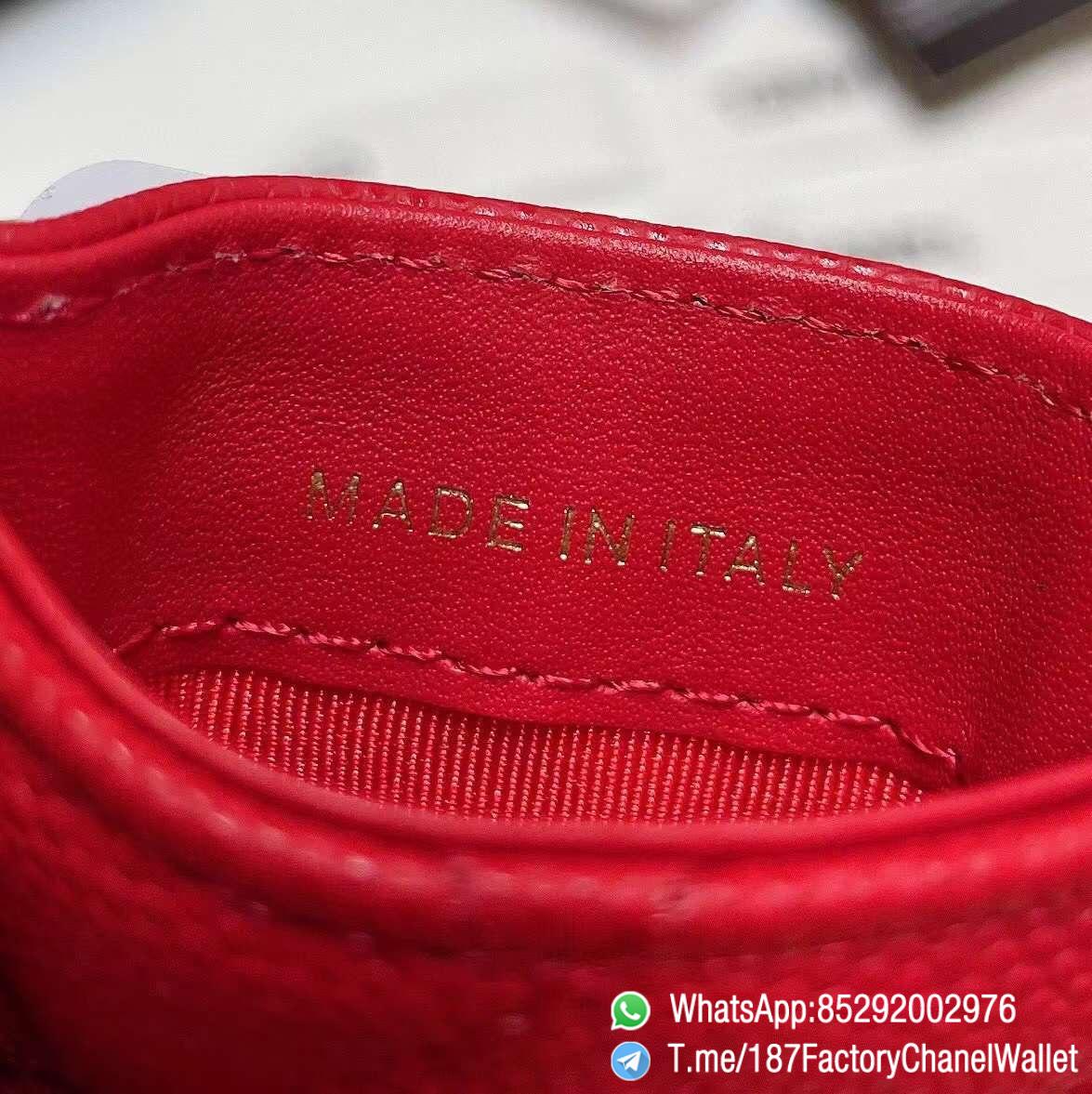 187 Factory Chanel Classic Card Holder Rouge Noir Vermillon Red Grained Shiny Gold Tone Metal 08 187 Factory Chanel Classic Card Holder Rouge Noir Vermillon Red Grained Shiny Gold Tone Metal 08