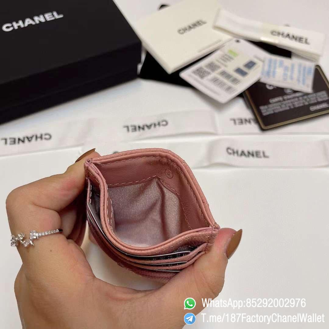 187 Factory Chanel Classic Card Holder Rouge Venitienne Pink Grained Shiny Gold Tone Metal 07 187 Factory Chanel Classic Card Holder Rouge Venitienne Pink Grained Shiny Gold Tone Metal 07