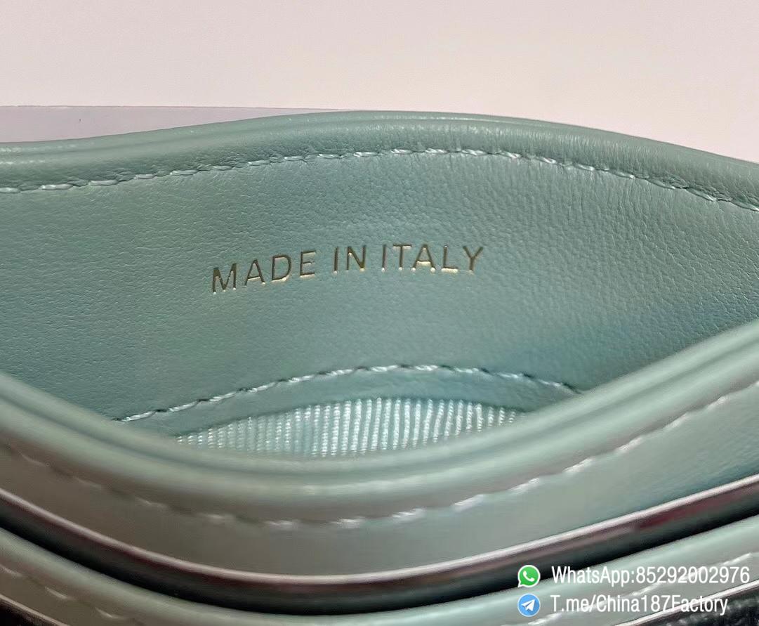 187 Factory Bags Chanel 19 Card Holder Aqua Green Shiny Lambskin Gold Tone Metal 08 187 Factory Bags Chanel 19 Card Holder Aqua Green Shiny Lambskin Gold Tone Metal 08