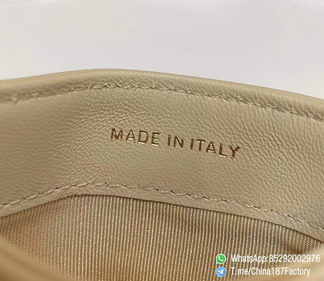 187 Factory Bags Chanel 19 Card Holder Beige Shiny Lambskin Gold Tone Metal 08 187 Factory Bags Chanel 19 Card Holder Beige Shiny Lambskin Gold Tone Metal 08