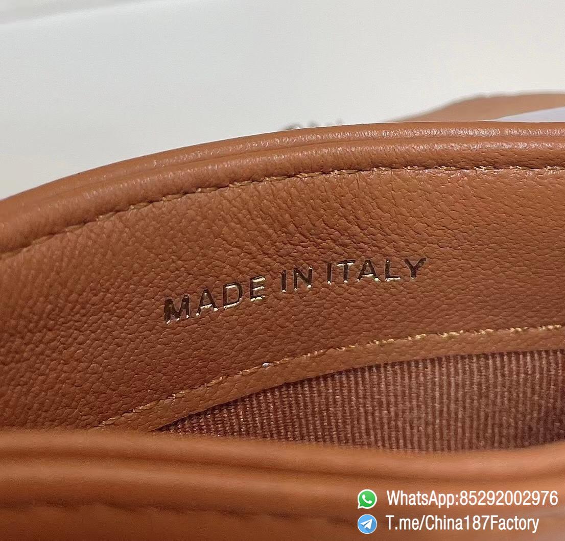 187 Factory Bags Chanel 19 Card Holder Brown Shiny Lambskin Gold Tone Metal 07 187 Factory Bags Chanel 19 Card Holder Brown Shiny Lambskin Gold Tone Metal 07