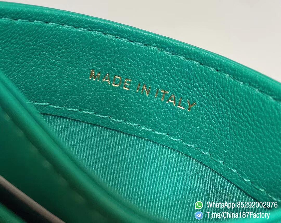 187 Factory Bags Chanel 19 Card Holder Mint Green Shiny Lambskin Gold Tone Metal 08 187 Factory Bags Chanel 19 Card Holder Mint Green Shiny Lambskin Gold Tone Metal 08