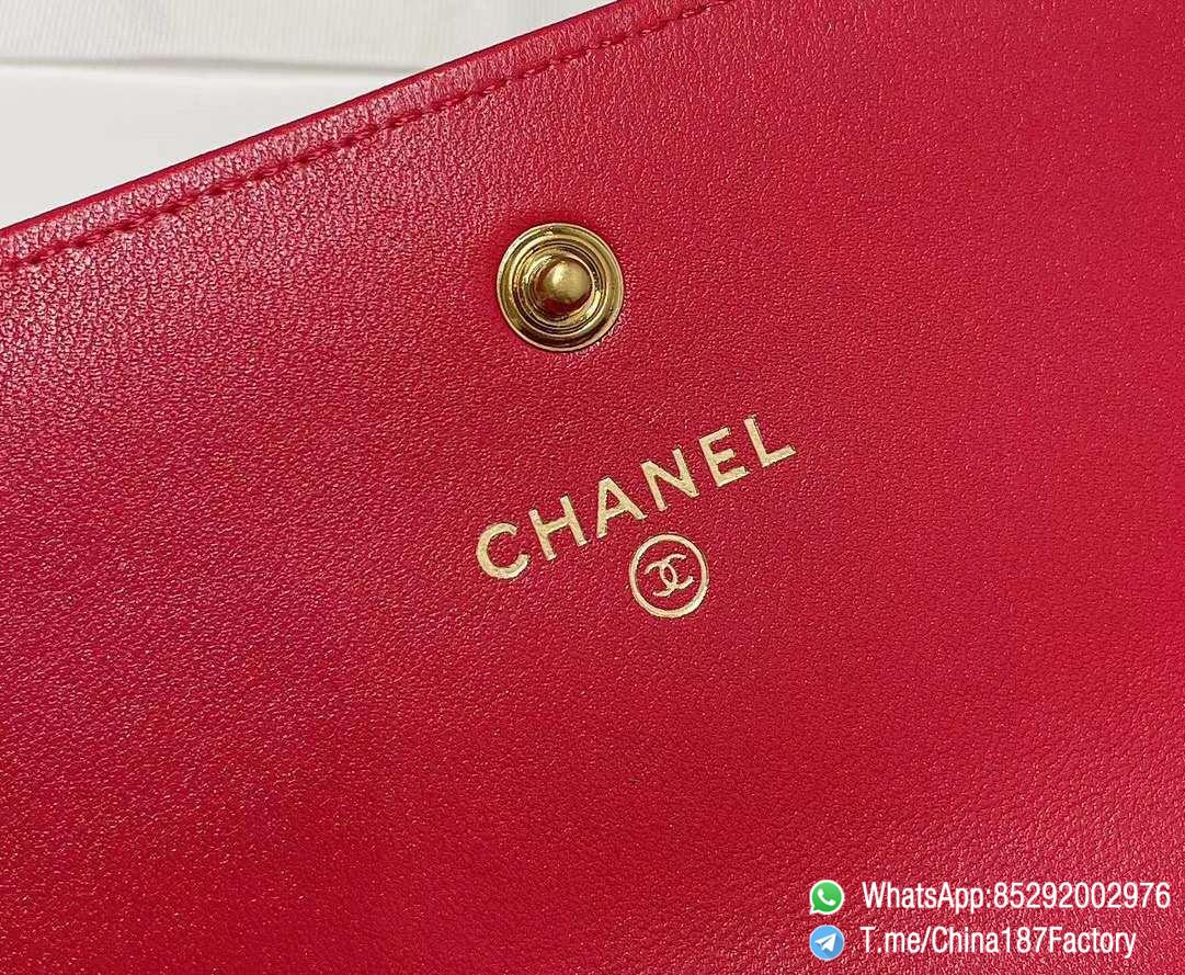 187 Factory Bags Chanel 19 Middle Cambon Wallet Red Shiny Lambskin Gold Tone Metal 08 187 Factory Bags Chanel 19 Middle Cambon Wallet Red Shiny Lambskin Gold Tone Metal 08
