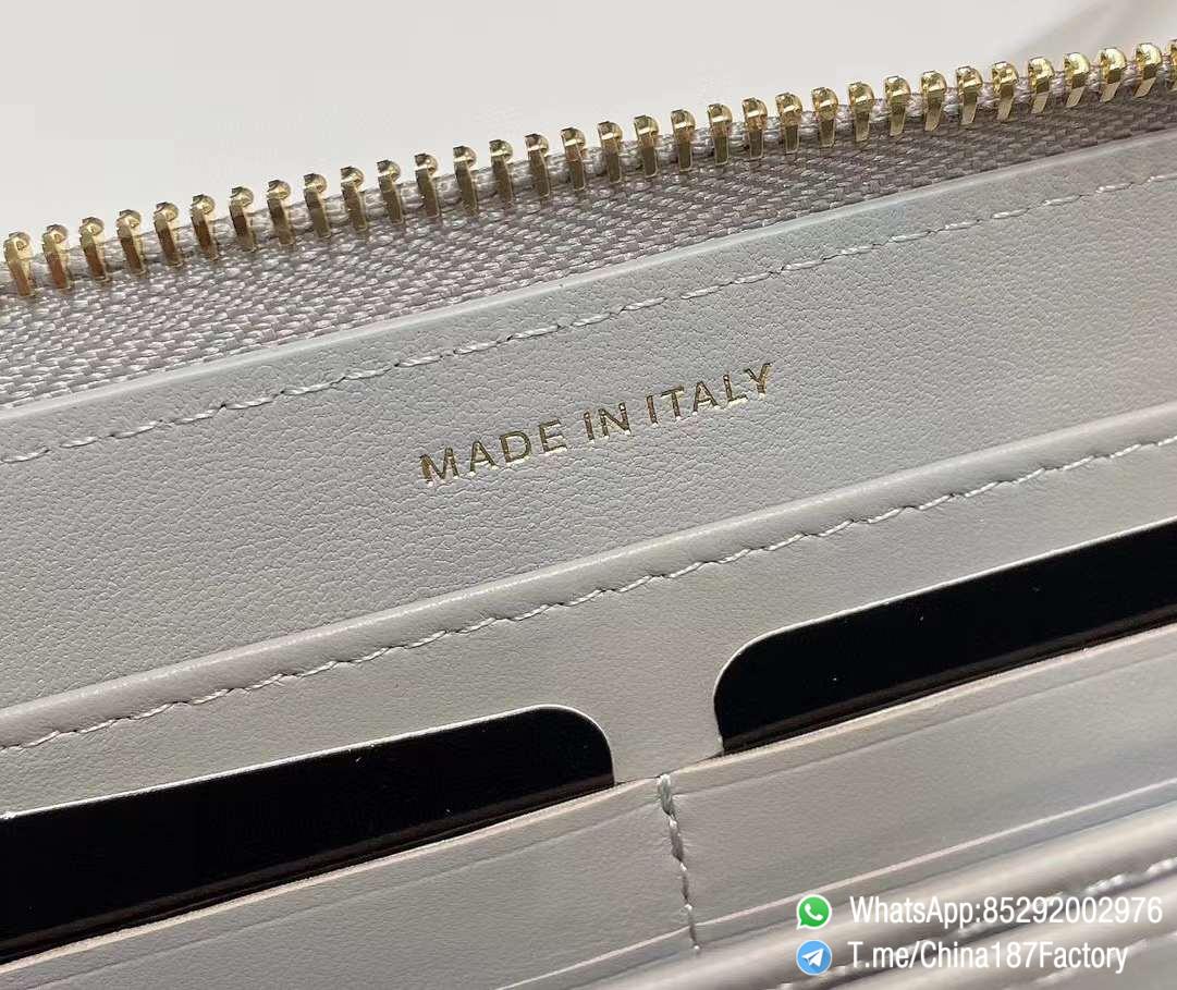 187 Factory Bags Chanel 19 Zipped Long Wallet Pearl Grey Shiny Lambskin Gold Tone Metal 09 187 Factory Bags Chanel 19 Zipped Long Wallet Pearl Grey Shiny Lambskin Gold Tone Metal 09