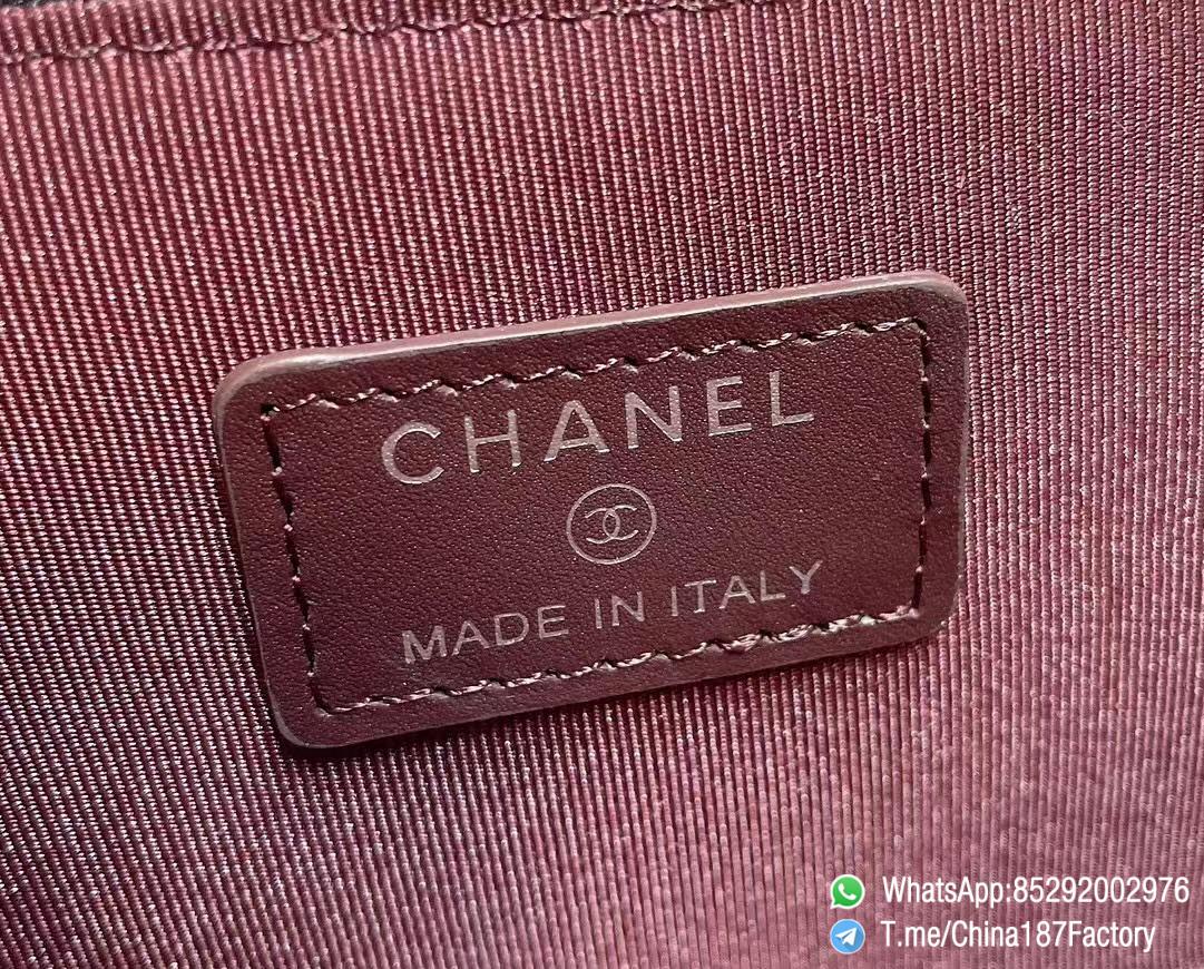 187 Factory Bags Chanel Classic Zipped Coin Purse with Card Slots Black Grained Shiny Lambskin Silver Tone Metal 09 187 Factory Bags Chanel Classic Zipped Coin Purse with Card Slots Black Grained Shiny Lambskin Silver Tone Metal 09