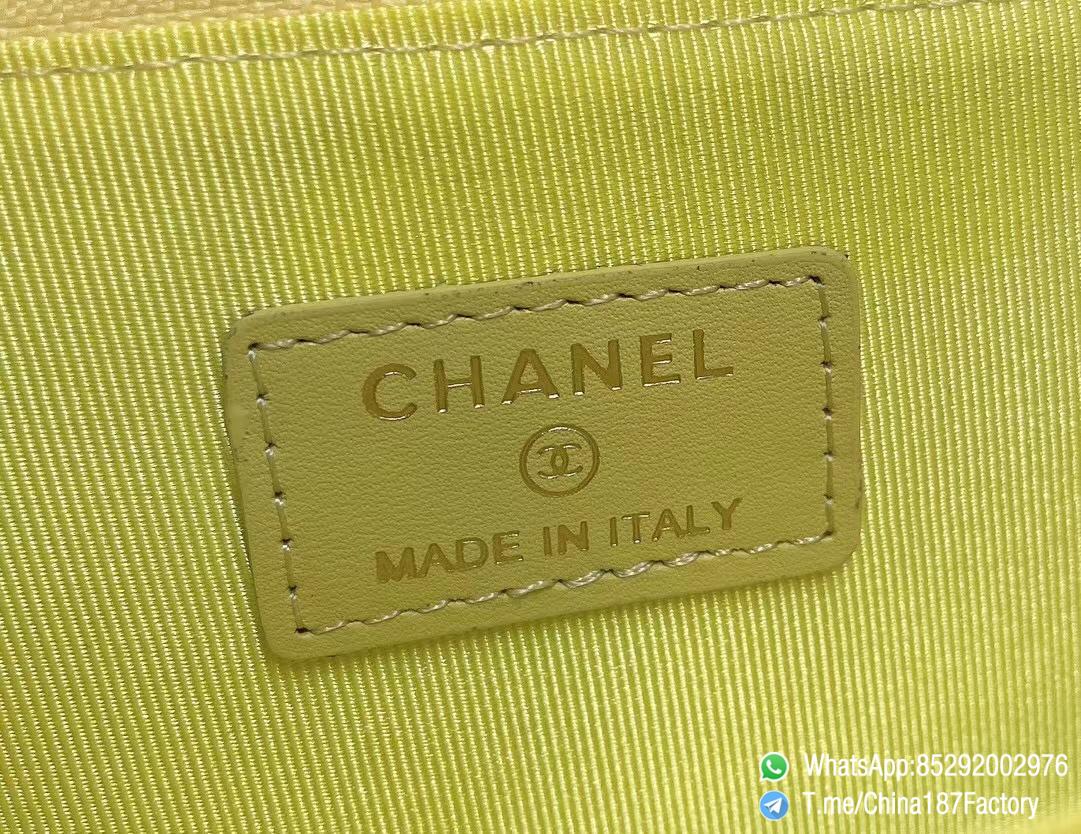 187 Factory Bags Chanel Classic Zipped Coin Purse with Card Slots Jaune Poussin Yellow Grained Shiny Lambskin Gold Tone Metal 09 187 Factory Bags Chanel Classic Zipped Coin Purse with Card Slots Jaune Poussin Yellow Grained Shiny Lambskin Gold Tone Metal 09
