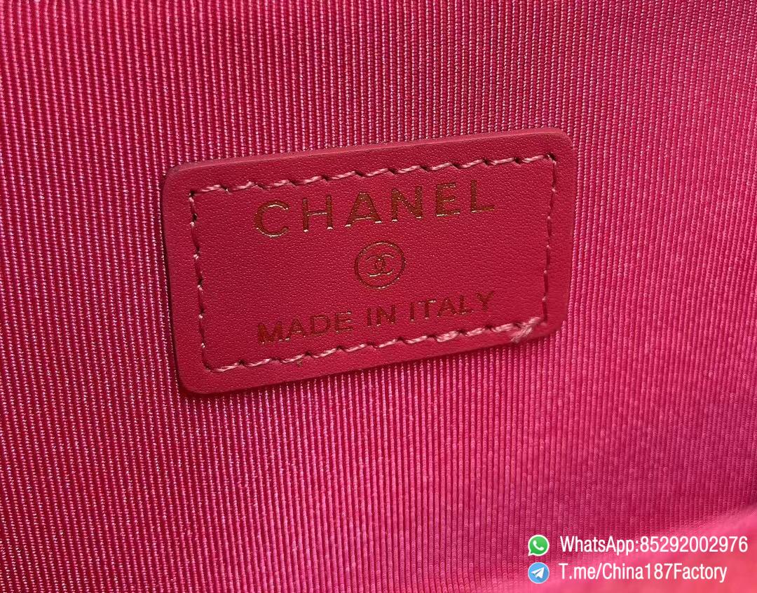 187 Factory Bags Chanel Classic Zipped Coin Purse with Card Slots Rose Lipstick Grained Shiny Lambskin Gold Tone Metal 09 187 Factory Bags Chanel Classic Zipped Coin Purse with Card Slots Rose Lipstick Grained Shiny Lambskin Gold Tone Metal 09