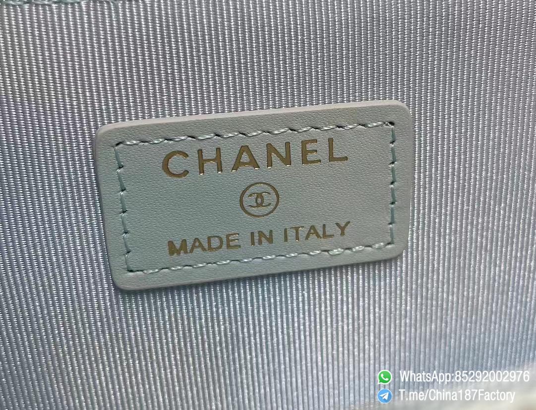 187 Factory Bags Chanel Classic Zipped Coin Purse with Card Slots Sky Blue Grained Shiny Lambskin Gold Tone Metal 09 187 Factory Bags Chanel Classic Zipped Coin Purse with Card Slots Sky Blue Grained Shiny Lambskin Gold Tone Metal 09