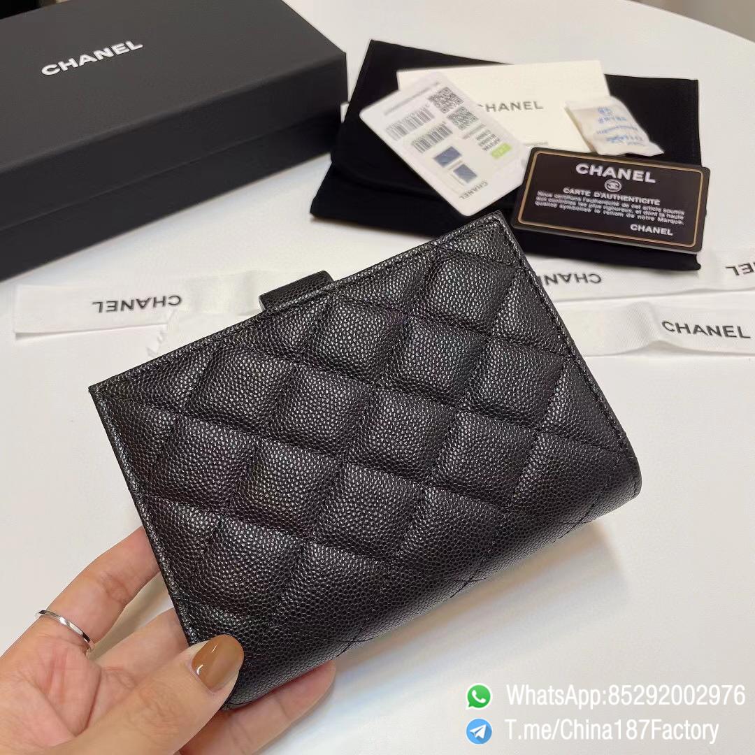 187 Factory Bags Chanel Multifunctional Passport Holder Black Grained Shiny Lambskin Silver Tone Metal 03 187 Factory Bags Chanel Multifunctional Passport Holder Black Grained Shiny Lambskin Silver Tone Metal 03