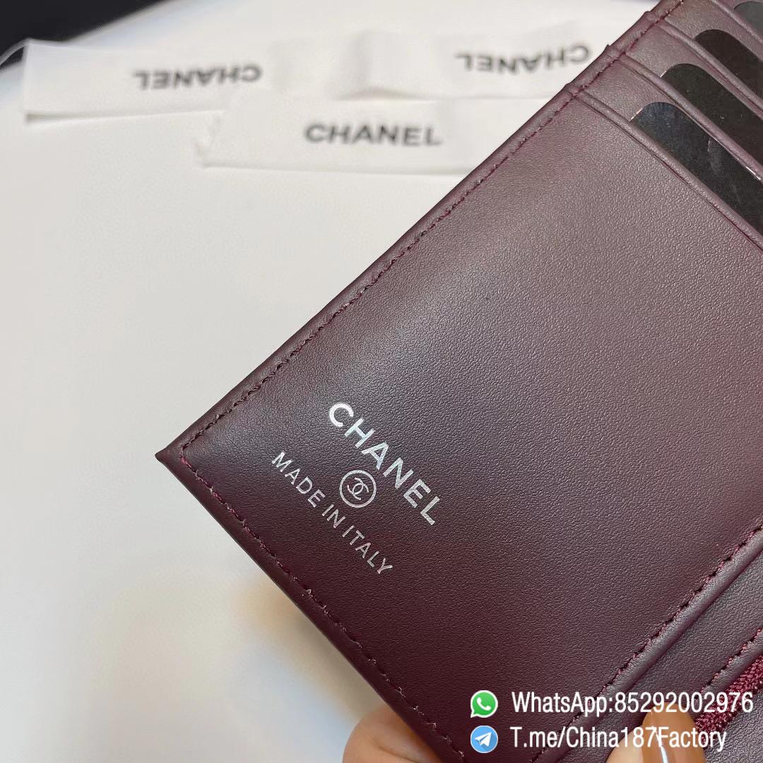 187 Factory Bags Chanel Multifunctional Passport Holder Black Grained Shiny Lambskin Silver Tone Metal 08 187 Factory Bags Chanel Multifunctional Passport Holder Black Grained Shiny Lambskin Silver Tone Metal 08