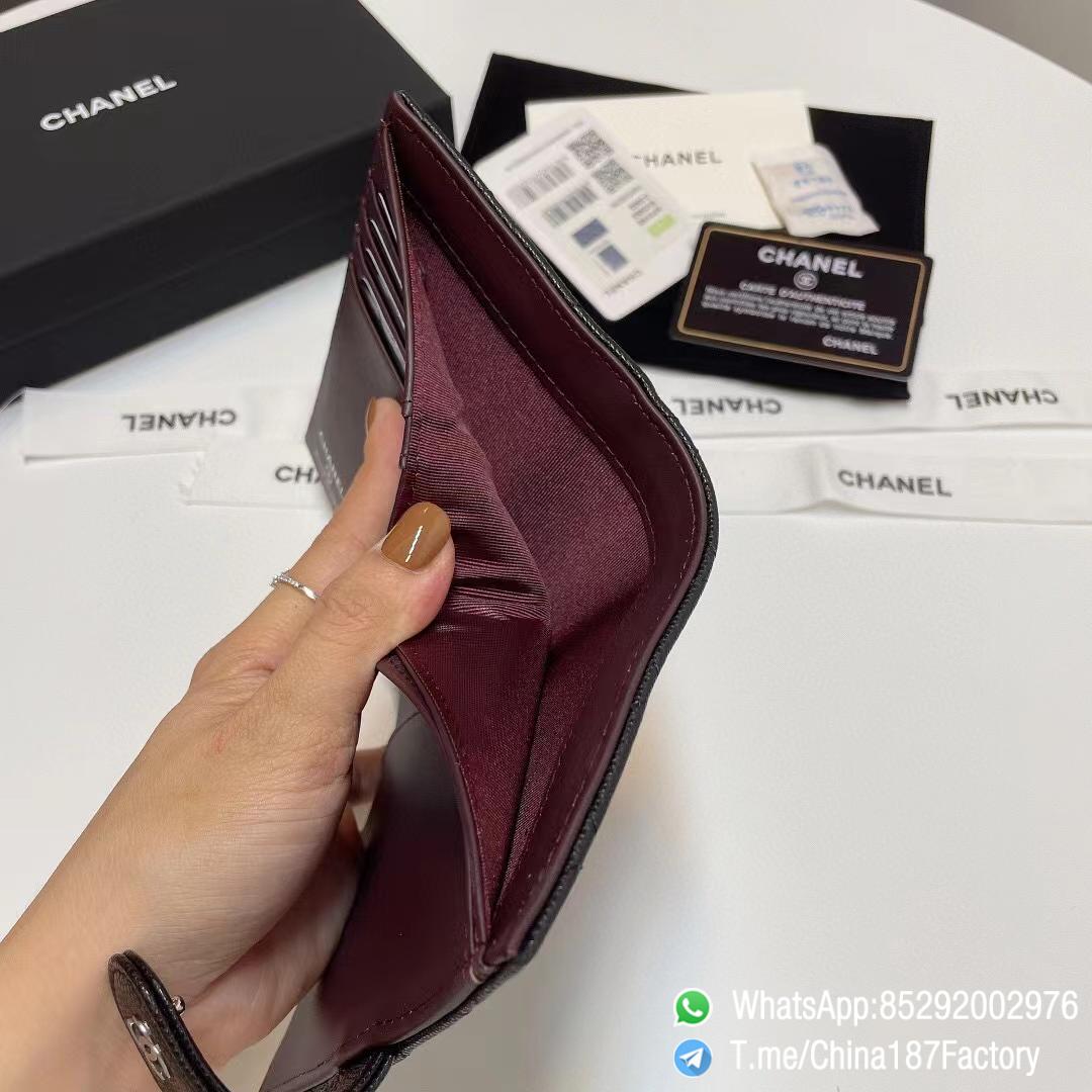 187 Factory Bags Chanel Multifunctional Passport Holder Black Grained Shiny Lambskin Silver Tone Metal 09 187 Factory Bags Chanel Multifunctional Passport Holder Black Grained Shiny Lambskin Silver Tone Metal 09