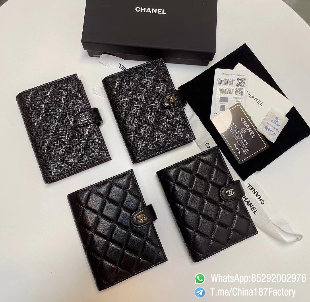 187 Factory Bags Chanel Multifunctional Passport Holder Black Lambskin Gold Tone Silver Tone Metal 01 187 Factory Bags Chanel Multifunctional Passport Holder Black Lambskin Gold Tone Silver Tone Metal 01