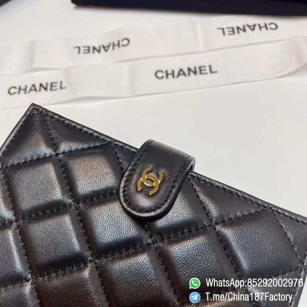 187 Factory Bags Chanel Multifunctional Passport Holder Black Shiny Lambskin Gold Tone Metal 04 187 Factory Bags Chanel Multifunctional Passport Holder Black Shiny Lambskin Gold Tone Metal 04