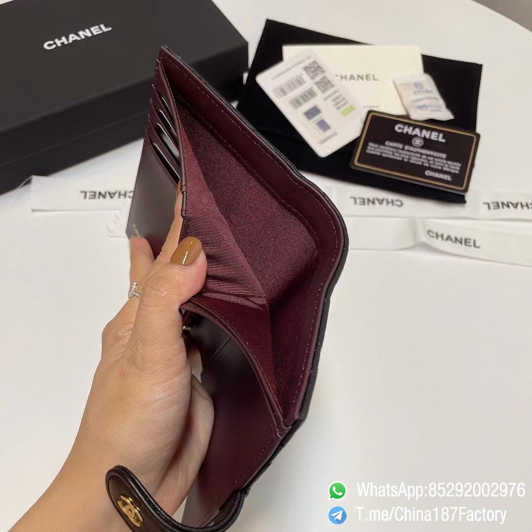 187 Factory Bags Chanel Multifunctional Passport Holder Black Shiny Lambskin Gold Tone Metal 08 187 Factory Bags Chanel Multifunctional Passport Holder Black Shiny Lambskin Gold Tone Metal 08