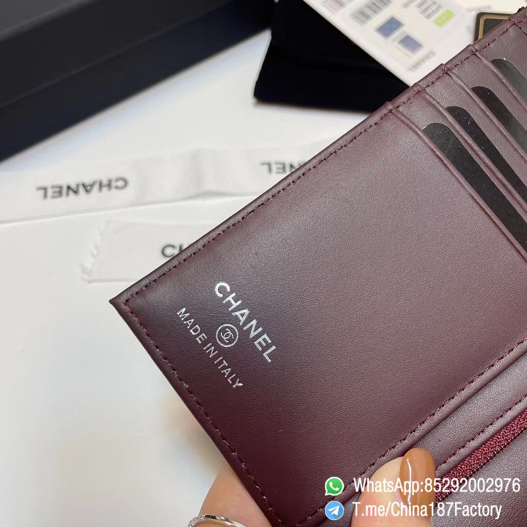 187 Factory Bags Chanel Multifunctional Passport Holder Black Shiny Lambskin Silver Tone Metal 09 187 Factory Bags Chanel Multifunctional Passport Holder Black Shiny Lambskin Silver Tone Metal 09